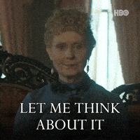 Let Me Think Thegildedage GIF by HBO Max