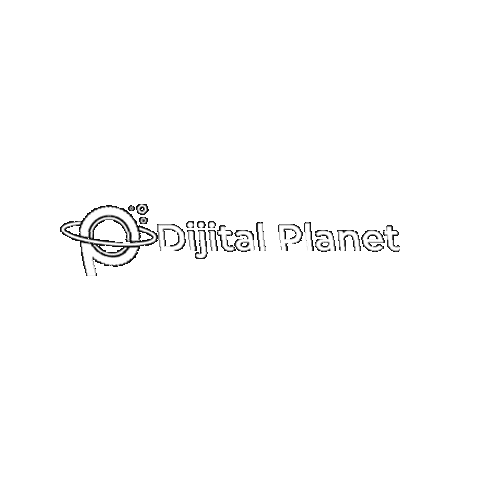 Text Logo 1 Sticker by dijital_planet