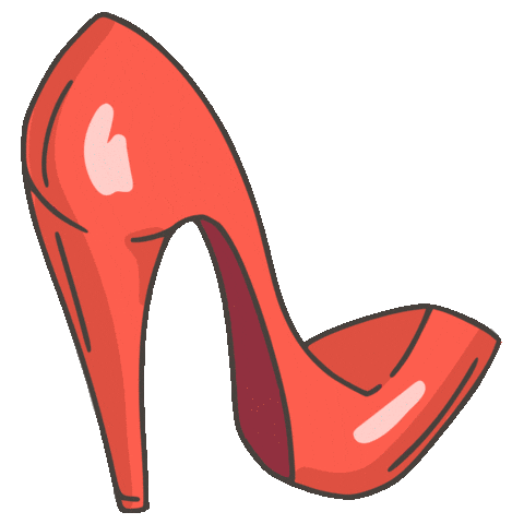 Rode Naaldhak Sticker by Office & Design Lidia