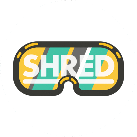 SHRED Foundation Sticker