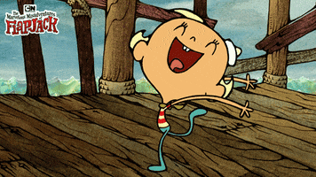 Happy The Marvelous Misadventures Of Flapjack GIF by Cartoon Network