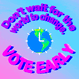 Vote Early Climate Change
