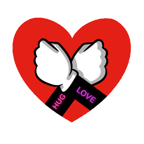Heart Love Sticker by Salvador Sanchez Artist