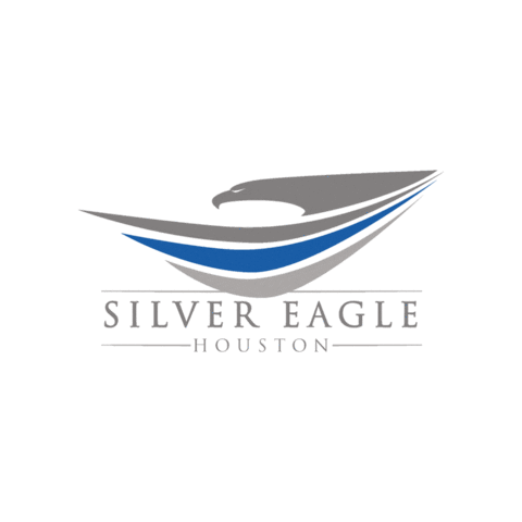 Silver Eagle Houston Sticker