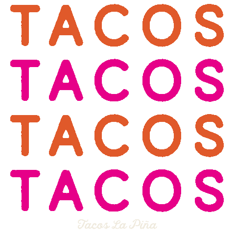 Tacos La Piña Sticker