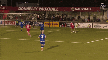 Goal Striker GIF by Cliftonville Football Club