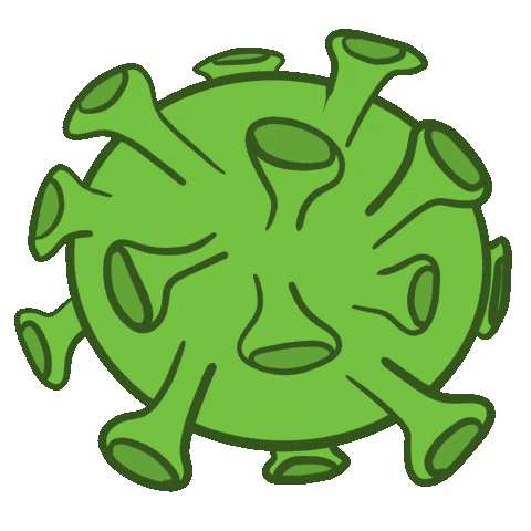 Corona Virus Sticker