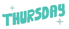 Day Lettering Sticker