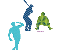 Grand Slam Baseball Sticker