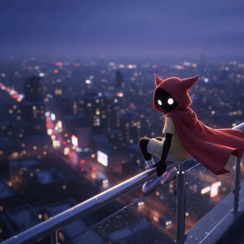 Chilling City Lights GIF by G*BOY