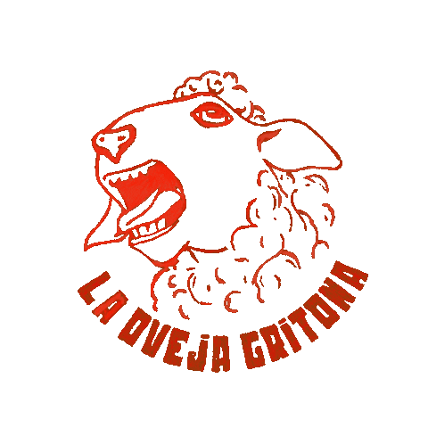 Oveja Gritona Sticker by Keenlydesign