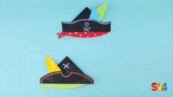 Arts And Crafts Pirate GIF by Super Simple