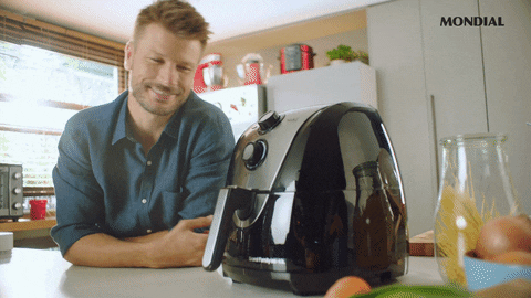 Rodrigo Hilbert Air Fryer GIF by Mondial - Find & Share on GIPHY