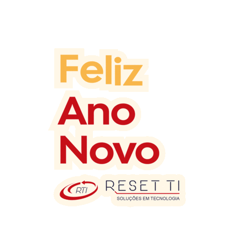 Happy New Year Technology Sticker by Reset TI