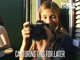 Camera Photographer GIF by Travis