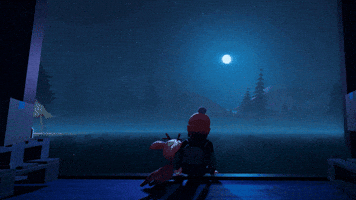 Deer Hug GIF by Dear Villagers