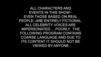 Disclaimer Warning GIF by South Park