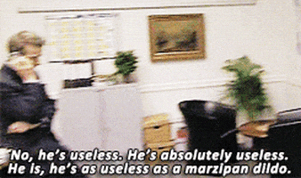 the thick of it sir i queue better from a distance GIF