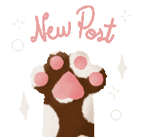 Paw Nuevopost Sticker