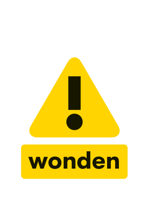 Let Op Sticker by kijkwijzeronline