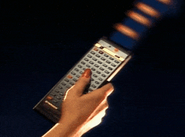 remote control 90s GIF
