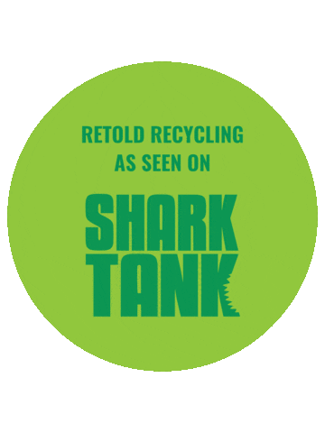 Shark Tank Party Sticker by Retold Recycling