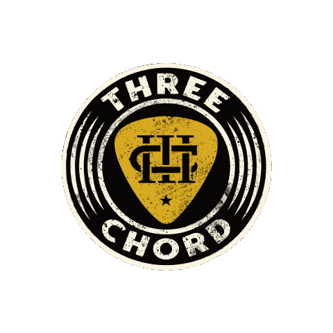 Vinylrecords Sticker by Three Chord Bourbon