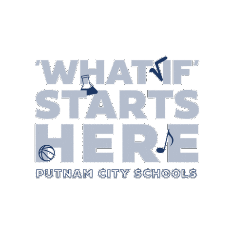 Go Boldly Oklahoma City Sticker by Putnam City Schools