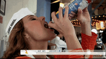 Pouring Whipped Cream GIF