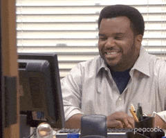 Happy Season 9 GIF by The Office
