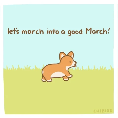 March 1St Corgi GIF by Chibird