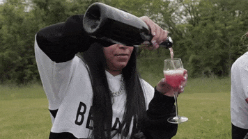 Drinks Up Pretty Girls GIF by Dot Cromwell