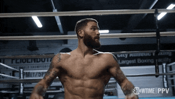 Sport Flexing GIF by SHOWTIME Sports