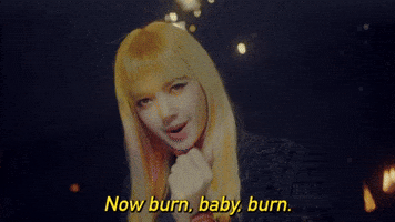 Playing With Fire Burn GIF by BLACKPINK