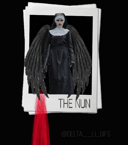 The Nun Art GIF by Delta__Li