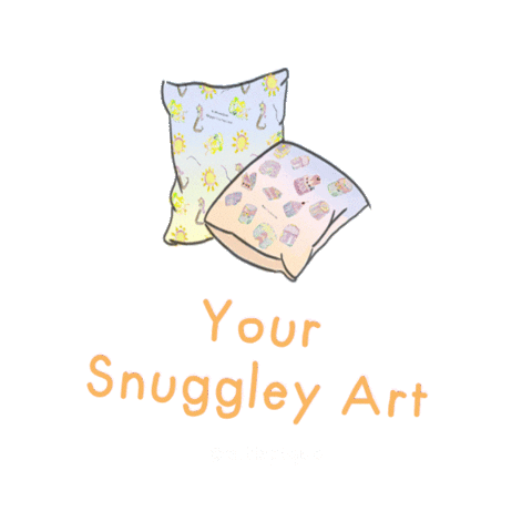 Pillow Kids Art Sticker by Artispique | Preserve Kids’ Artwork