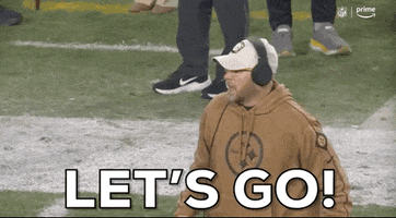 Lets Go Football GIF by NFL