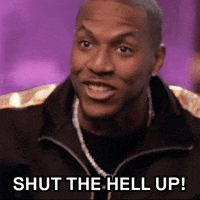 love and hip hop shut up GIF by VH1