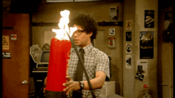 fire oops GIF