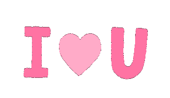 Happy I Love You Sticker by Lizzy Itzkowitz