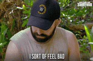 i feel bad over it GIF by Australian Survivor