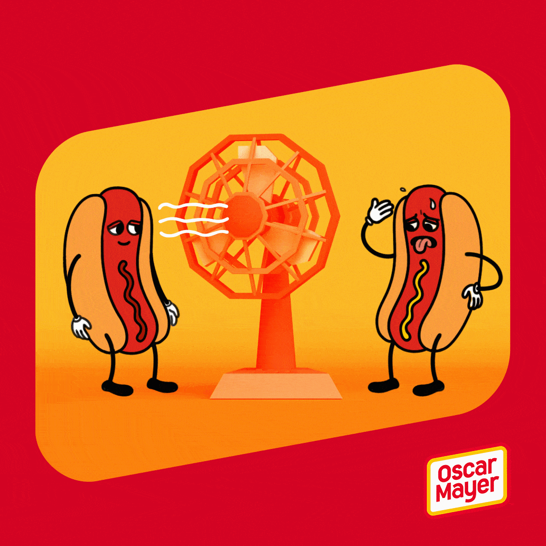 Hungry Hot Dog GIF by Oscar Mayer