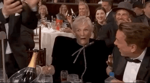 Surprised Glenn Close GIF by Golden Globes - Find & Share on GIPHY