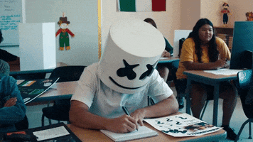 school work GIF by Marshmello