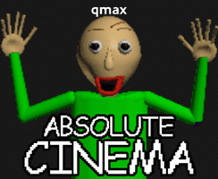 Cinema Baldi GIF