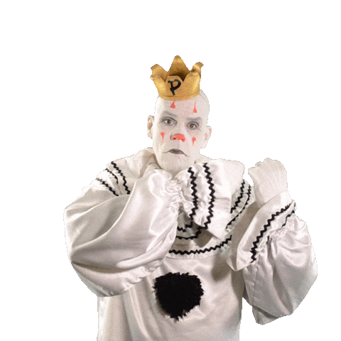 Happy Sad Clown Sticker by Puddles Pity Party