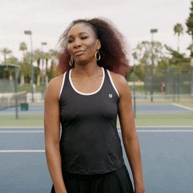 Venus Williams Idk GIF by Wilson Tennis