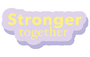 Be You Stronger Together Sticker by withloveak