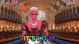 excited queen elizabeth GIF by Robert E Blackmon