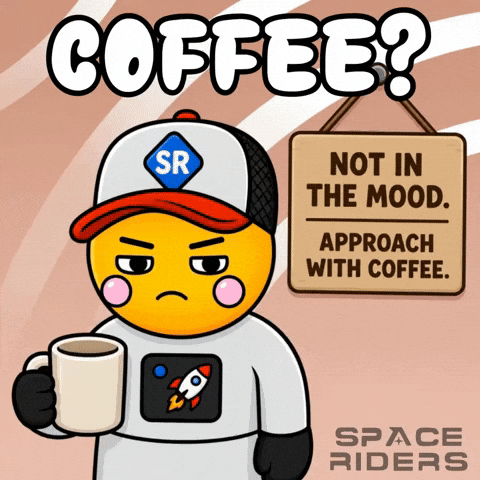 Coffee Time GIF by Space Riders